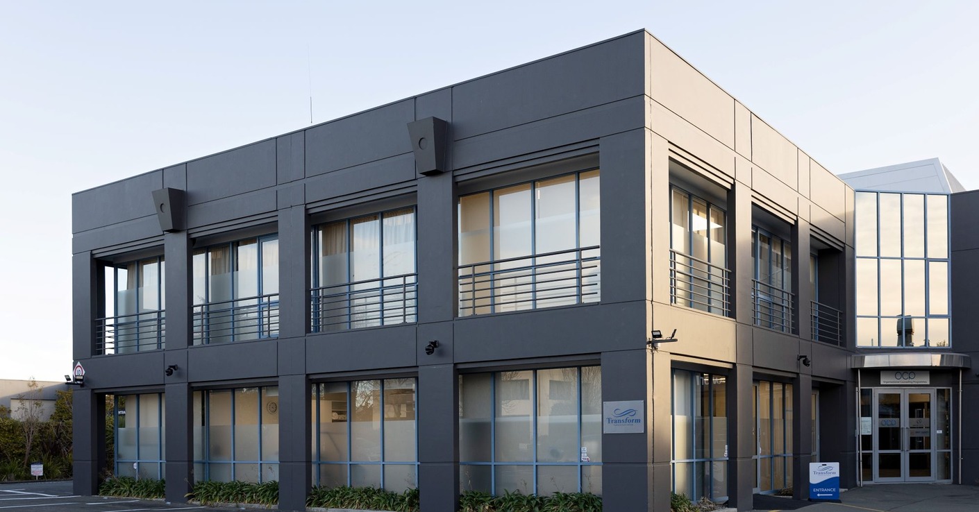 Frontage of the Christchurch clinic